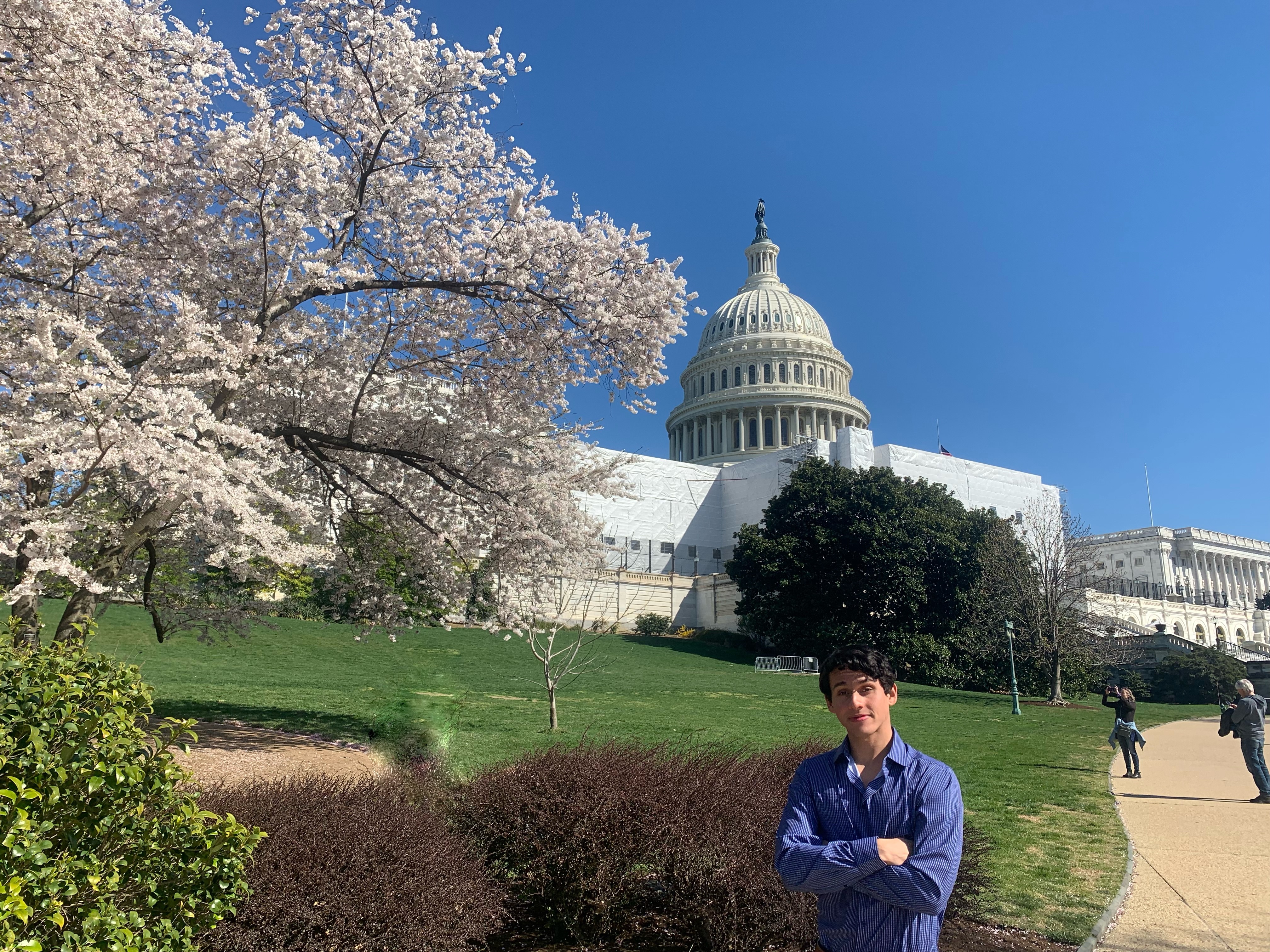 Andrés I. Jové Rodríguez at Capitol Steps