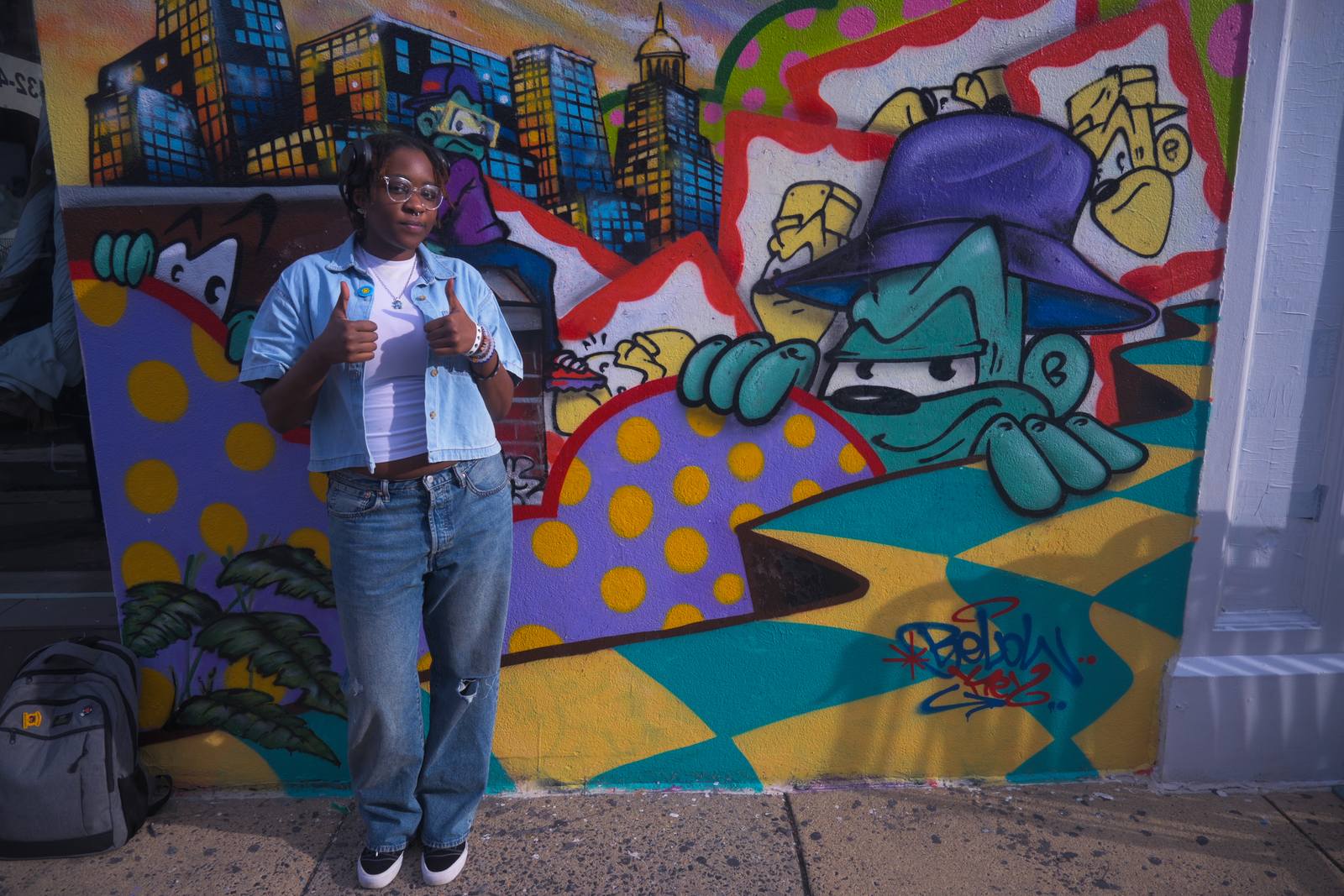Eyrinmarie G. Osborne in Washington, D.C. for the Academic Internship Program