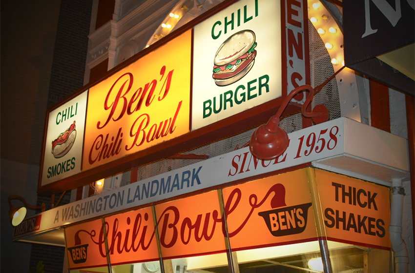 Ben's Chili Bowl in D.C.