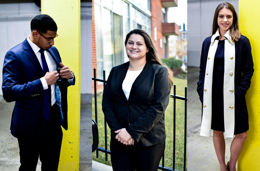 D.C. interns showing off their fashion sense