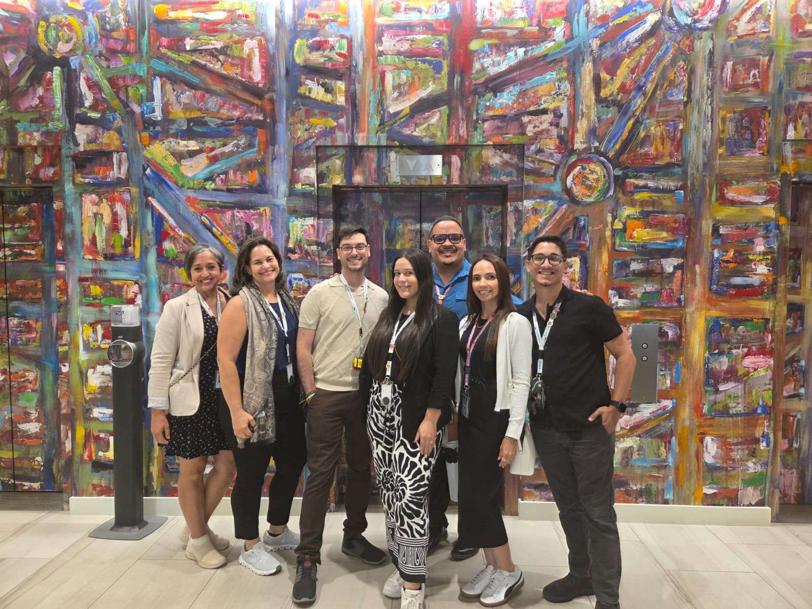 The 2026 cohort of the Pilar Barbosa Education Internship Program at The Washington Center in downtown D.C.