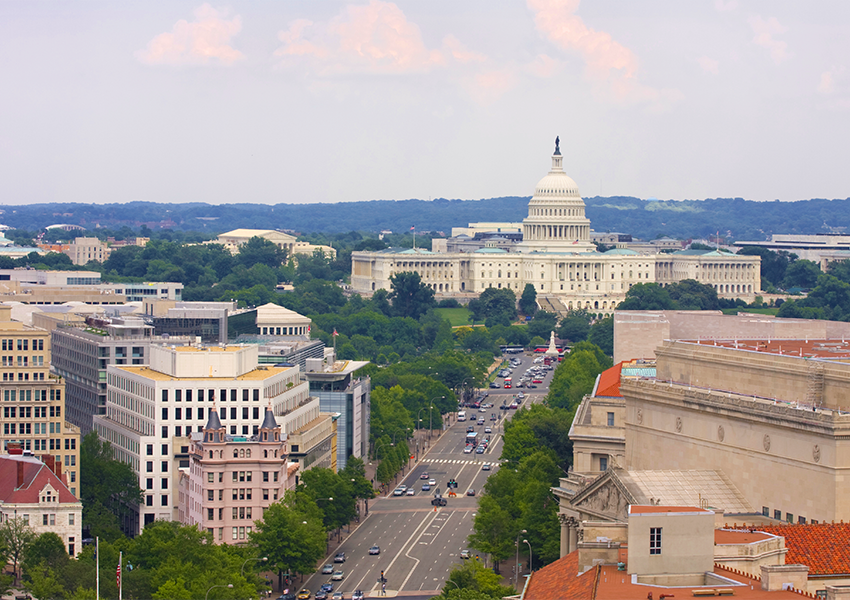 An intern's departing view of D.C. as she heads home to Canada