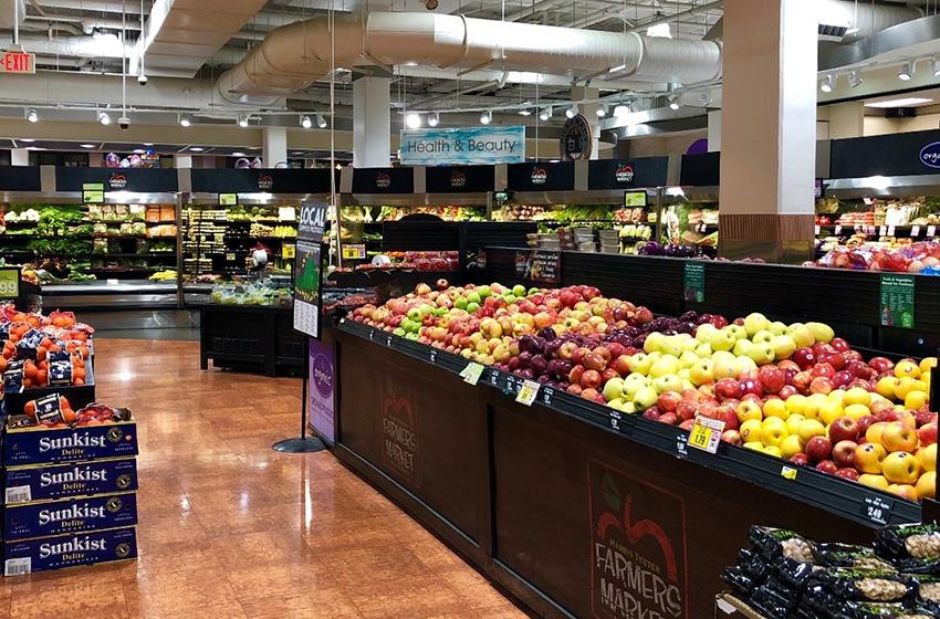 NoMA grocery store produce section