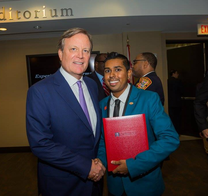Tevin Ali at his TWC Academic Internship Program opportunity at STEMconnector 