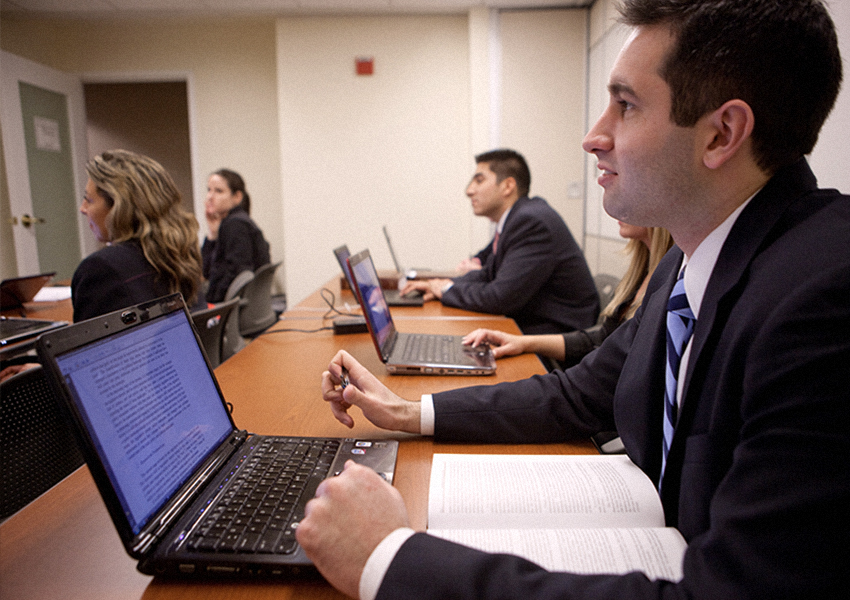 Evening classes offered at The Washington Center for interns.