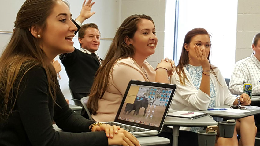 Indiana University Pennsylvania Students at RNC 2016