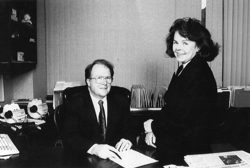 Bill and Sheila Burke, Co-Founders, The Washington Center