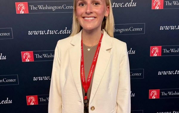 Jessica Wood at The Washington Center's National Security Seminar