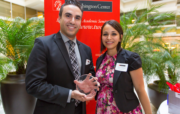 Summer Internship Supervisors Recognized for Mentorship Farzan Tebyanian of United Way honored with Most Outstanding Internship Supervisor Award
