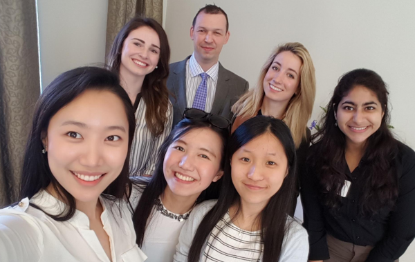 Paul Hammer with TWC interns Maturity, Leadership Among Qualities VET Interns Bring to the Workplace
