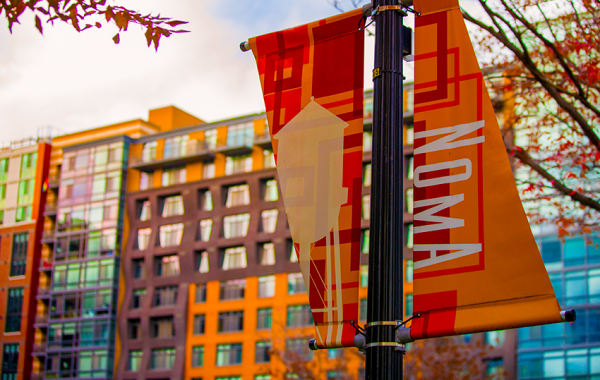 Why NoMa is the Ideal Neighborhood for TWC Interns A NoMa signpost