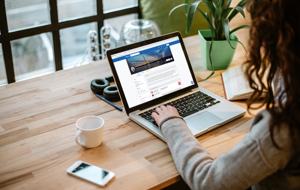 The Washington Center Goes Beyond the Grade with Portfolium Shot of portfolium on laptop