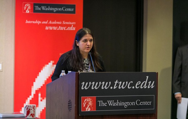 The Washington Center's Inauguration 2021 Faculty Director, Dr. Julia Azari