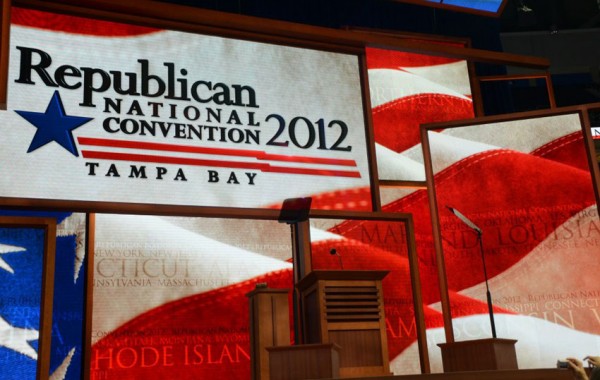 The Republican National Convention (RNC) in Tampa in 2012