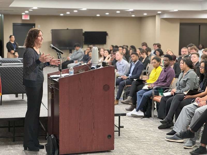 Distinguished speakers at the National Security Seminar at The Washington Center's Residential Academic Facility