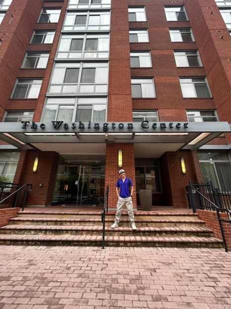 Andrés I. Jové Rodríguez at The Washington Center's RAF Housing Facility