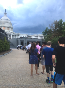 Pepper spray is actually considered a weapon and is categorized as being as dangerous as guns or knives. I did not realize this when I went to the Capitol Visitor Center.