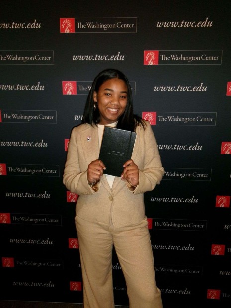 Ciera Wilkerson at The Washington Center's Residential Academic Facility (RAF)