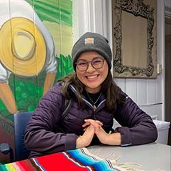 Elisa Flores, intern at the Federation of Associations in Behavioral Sciences Elisa Flores, intern at the Federation of Associations in Behavioral Sciences