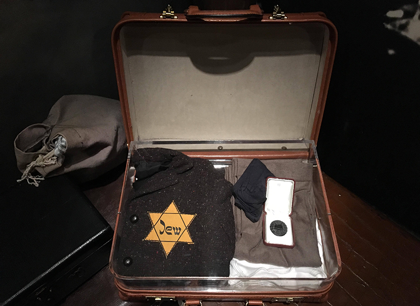 Display at the Holocaust Museum Display at the Holocaust Museum