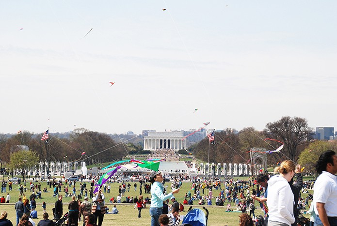 The Kite Festival is a can't miss event if you're in D.C. in the spring