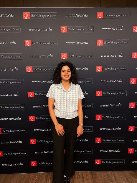 Meera Varma at The Washington Center's Residential Academic Facility (RAF)