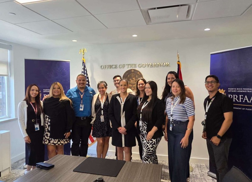 The 2026 cohort of the Pilar Barbosa Education Internship Program at The Washington Center at PRFAA