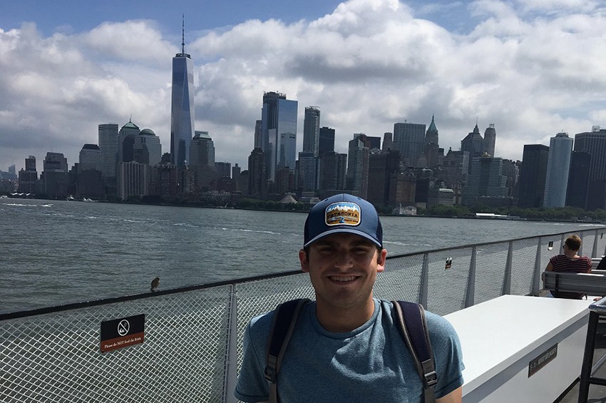Visiting New York City on a whim Ray in New York