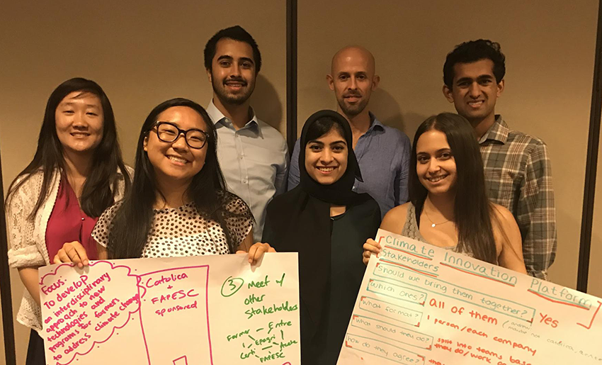 The Civic Digital Fellows accompanied by Steven Babitch, a Presidential Management Fellow at the FBI.