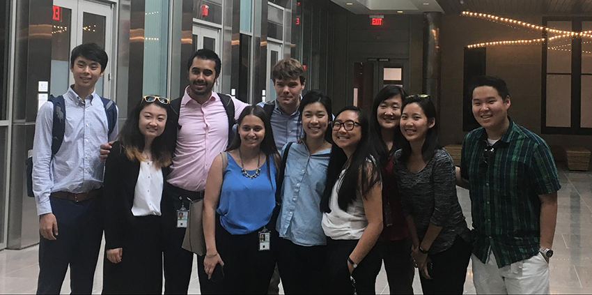 The Civic Digital Fellows at the headquarters of 18F at the General Services Administration Building. The Civic Digital Fellows at the headquarters of 18F at the General Services Administration Building.