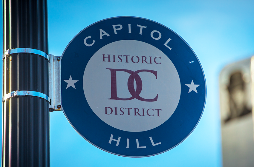 Capitol Hill is nearby