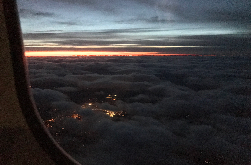 TWC interns flying home