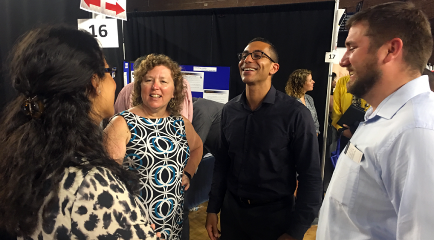 DC area vets networking at the Job Fair