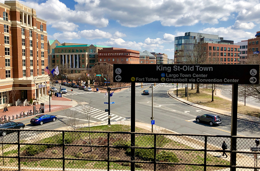 Old Town Alexandria is only a short distance from The Washington Center