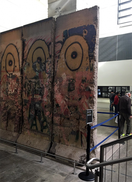 The Berlin Wall at The Newseum