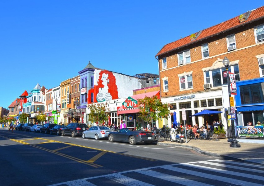 Adams Morgan is the place to go for a night out with friends. Washington, D.C.'s Adams Morgan Neighborhood