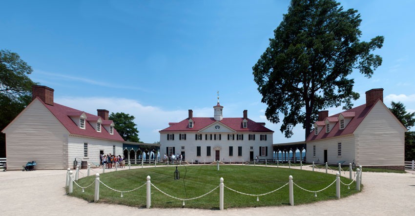 George Washington’s Mount Vernon in Alexandria has many open-air attractions. George Washington’s Mount Vernon