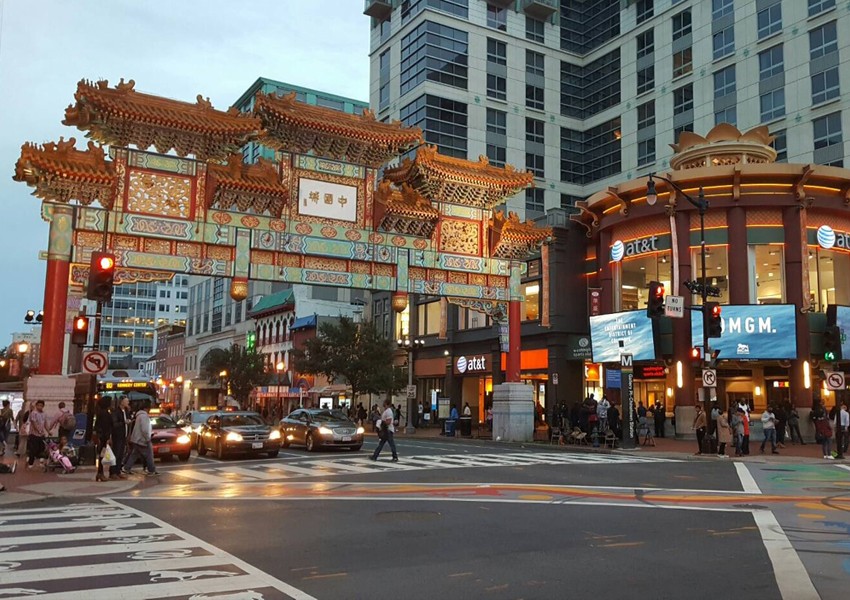 The Chinatown/Penn Quarter neighborhood is a hub of activity in the middle of D.C. Washington, D.C.'s Chinatown Neighborhood