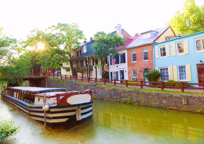 The Georgetown neighborhood in Washington, D.C.