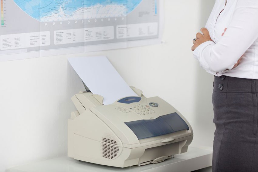 What use is a fax machine in 2019?