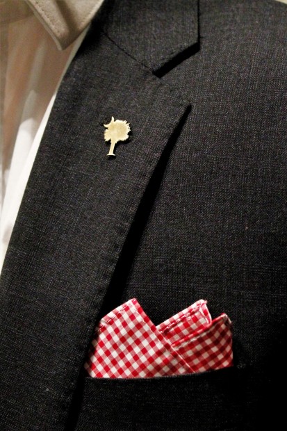 Countless websites sell lapel pins for $5-10.