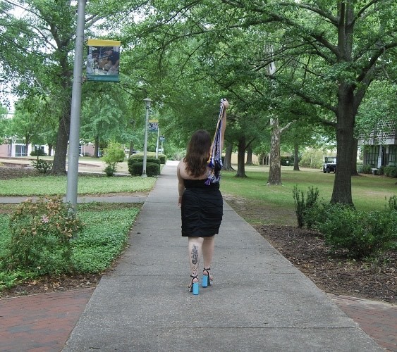 Adriana DeMercurio at Methodist University in Fayetteville, North Carolina