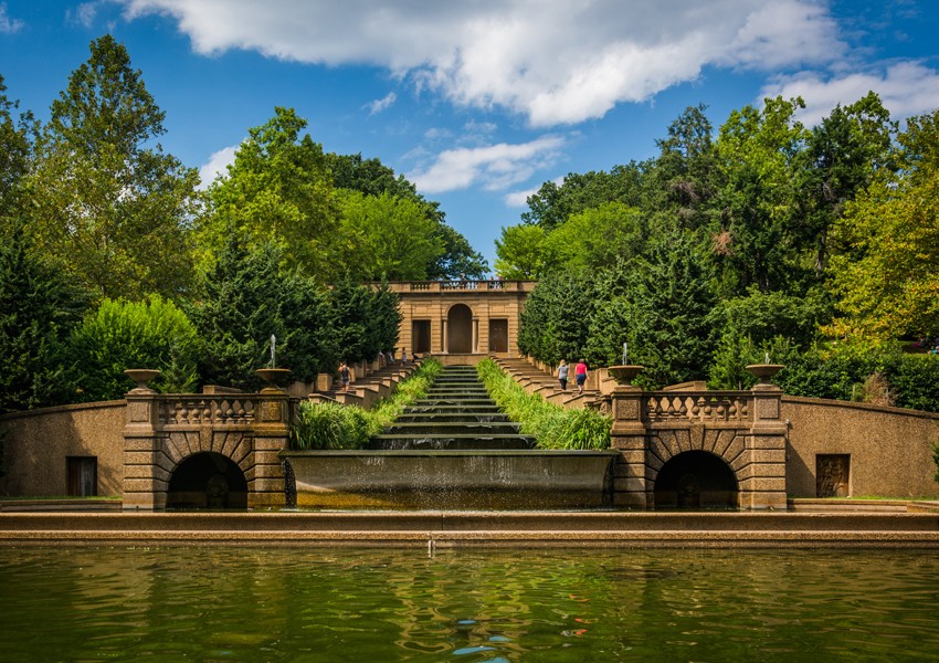 Meridian Hill Park in Washington, D.C.'s Columbia Heights neighborhood