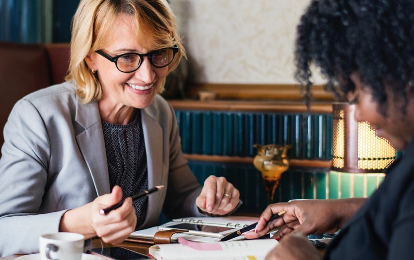 Perfect your elevator pitch in an interview with your future supervisor.