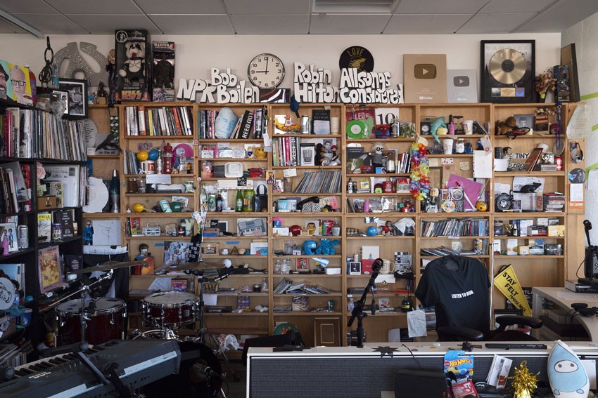 Bob Boilen’s Desk