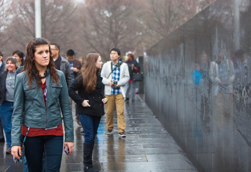 Rain is a constant during winter in the nation’s capital.