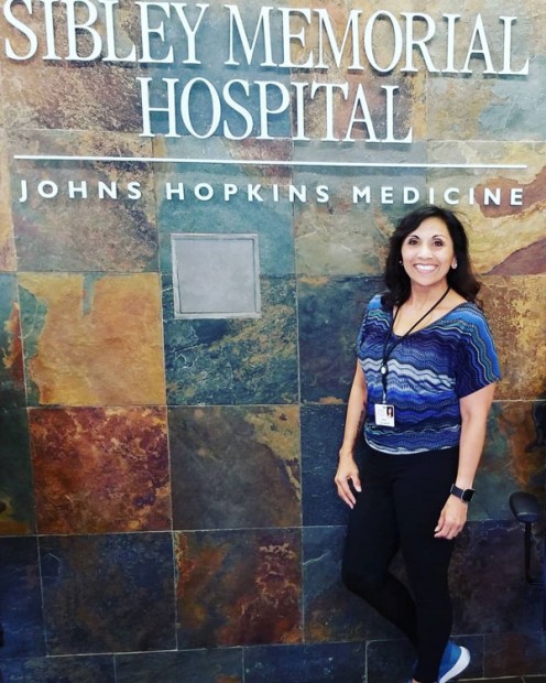 Yara interned at Grand Oaks Assisted Living at Sibley Hospital, a member of Johns Hopkins Medicine.